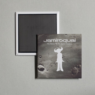 Jamiroquai - The Return of the Space Cowboy (Re Album Cover Locker Fridge Magnet
