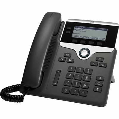 NEW Cisco CP-7821-3PCC-K9=  7821 IP Phone - Corded - Wall Mountable - Black