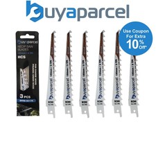 Reciprocating Sabre Saw Blades S617K 150mm 6" 3 TPI HCS For Wood Pruning x6