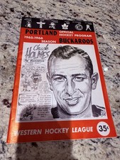 Portland Buckaroos 1965-1966 Official Hockey Program Western Hockey League