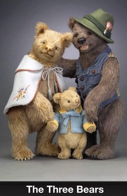 R. JOHN WRIGHT   THE THREE BEARS   NIB!
