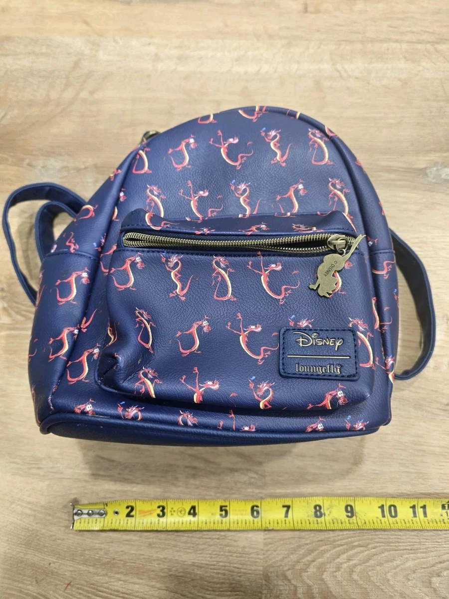 Loungefly Mulan Mushu and Cri-Kee Nylon Backpack “Rare” NWT Disney loungefly mushu - Gem main image 4