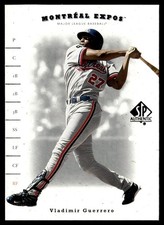 2001 SP Authentic Vladimir Guerrero Montreal Expos #64