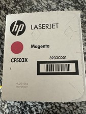 HP CF503X Genuine Toner Cartridge HP 202X Magenta Toner Sealed NEW oem