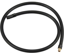 X AUTOHAUX 80cm Threaded Tire Inflator Extension Hose Chuck Length 