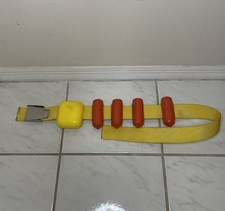 Vintage AQUA CRAFT 12 LB Pounds Scuba Diving Belt Rubber Coated Lead Weights