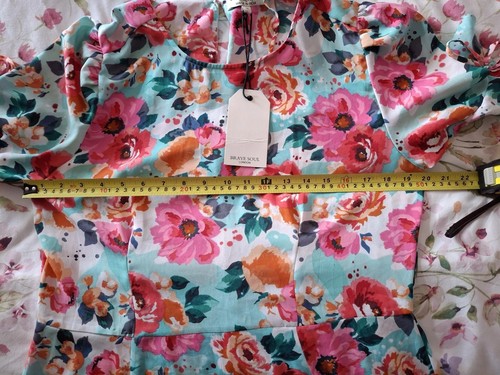LADIES BRAVE SOUL DRESS SIZE 14 NEW WITH TAGS - Picture 13 of 13