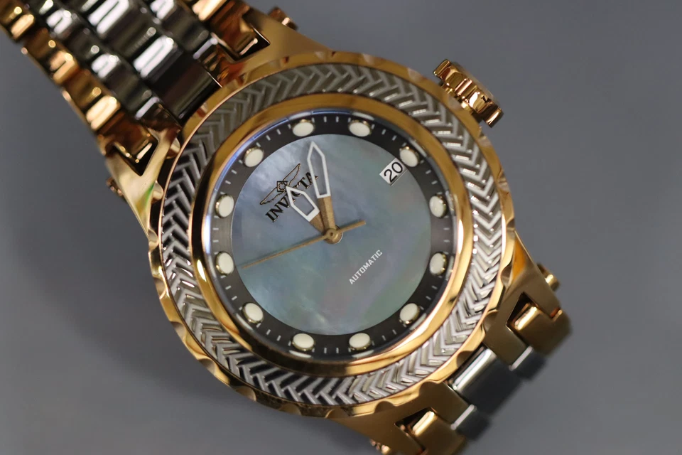 INVICTA Specialty Boy 44mm Stainless Steel Titanium + Khaki Grey dial NH35 - Image 2 of 4