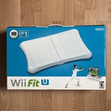 New Opened Box NINTENDO Wii Fit U "BALANCE BOARD FIT METER SET" WITH GAME