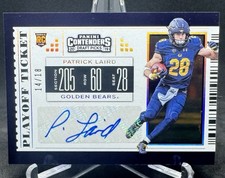 2019 Panini Contenders Draft Picks Collegiate #296 Patrick Laird AUTO /18
