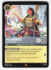 Pocahontas - Steadfast Traveler 171/204 Rare Wilds Unknown Lorcana