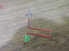vintage buddy l dumper truck red lever for parts