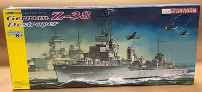 1/350 Dragon German Destroyer Z-32 Smart Kit 1049 SEALED! PHOTO-ETCH!