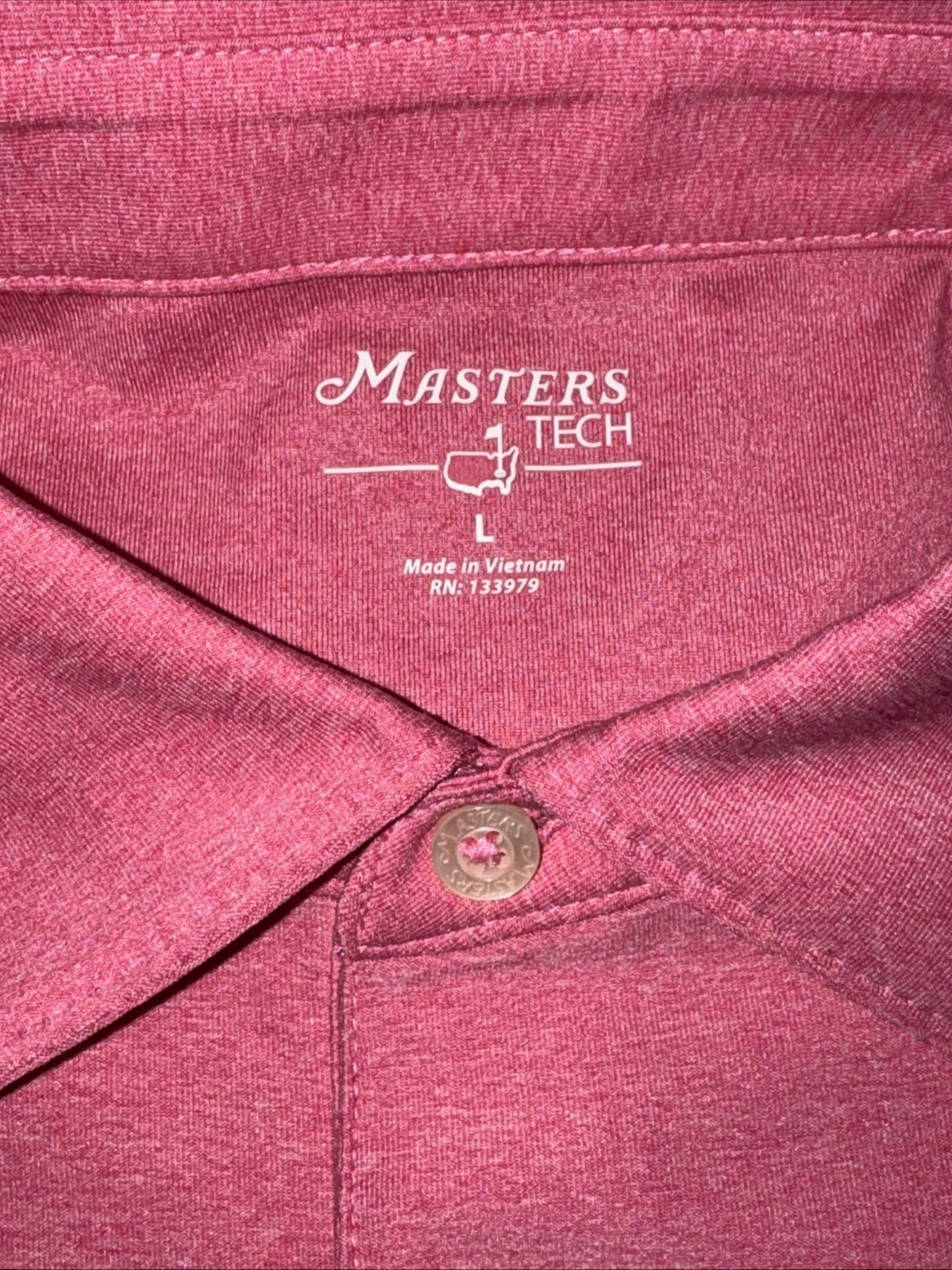 Masters Tech Stretch Performance Golf Polo Shirt … - image 3