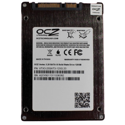 OCZ Vertex 3 120GB 2.5'' SATA III Internal SSD VTX3-25SAT3-120G MLC Solid State D