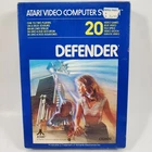 Defender (Atari 2600, 1982) Complete In Box w/ Manual