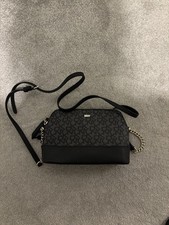 Women’s New DKNY Small Black Monogram Crossbody Bag