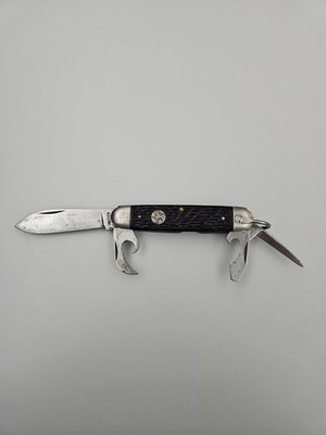 Ulster Boy Scouts of AmericaCamp Knife w/4 Blades  Made in USA