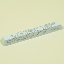 Ducky Year Of The Dog Spacebar White 2018 Key...