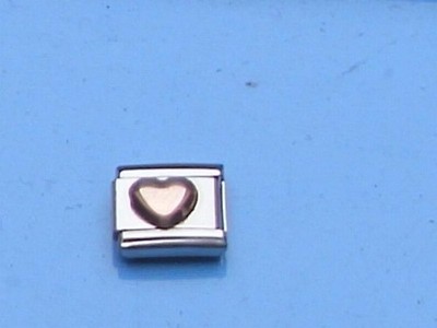 Original Nomination Gold Modul +++ ROSE'  HERZ +++ guter Zustand