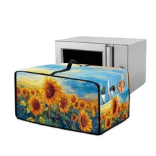 Toaster Oven Dust Cover with Storage Pockets, Protective Smart Oven Cover for...