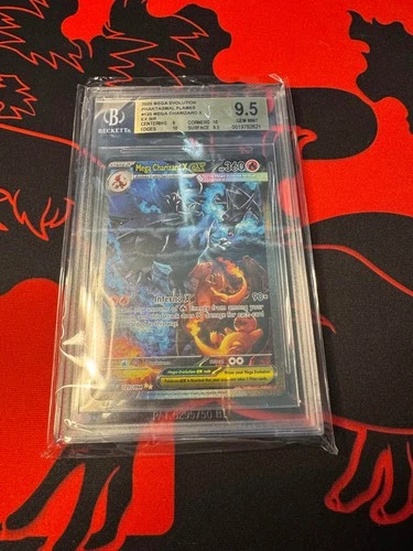 Mega Charizard x ex 125/094 bgs 9.5