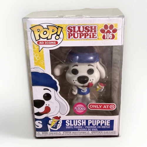Funko Pop SLUSH PUPPIE FLOCKED Target Exclusive #109 (Brand New) & Protector