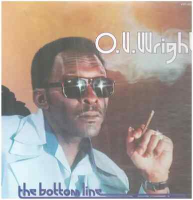 O.V. Wright The Bottom Line + INSERT JAPAN NEAR MINT Hi records Vinyl LP