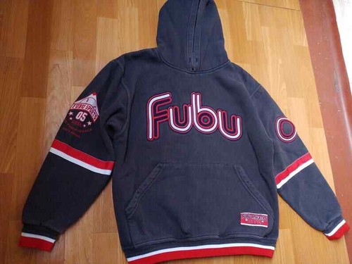 FUBU hoodie, vintage hip hop sweatshirt, black shirt of 90s hip-hop mens  size M | eBay