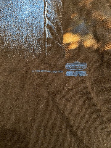 1994 Michael Bolton World Concert Tour Vintage XL Shirt - Picture 3 of 6