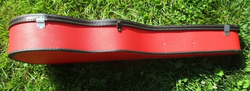 ROTER GITARRENKOFFER, NOS, 60ER JAHRE, USA, GUT GEMACHT - Bild 4 von 13