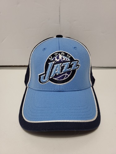 Utah Jazz One-Fit Hat NEW Blue On Blue (TOW) Top Of The World Brand