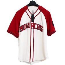 Retro 1942 Monarch Kansas #25 Paige Baseball Jerseys Beige Stitched S-3XL Size
