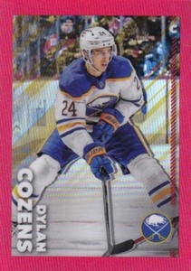 2022-23 TOPPS CHROME NHL STICKER #65 DYLAN COZENS  SP RED  /5 MADE
