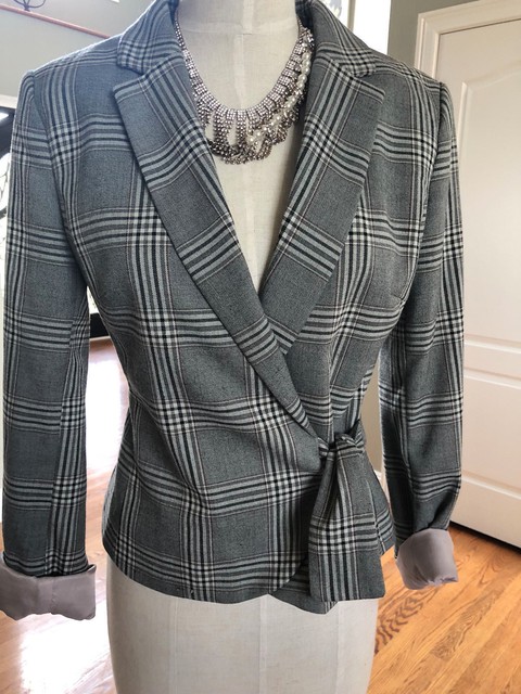 h&m front tie top