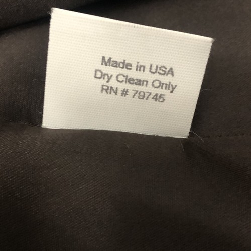 Dale Dressin Black Baby Llama & Wool Dress Coat Womens Size 12 Long Button Front - Picture 11 of 12
