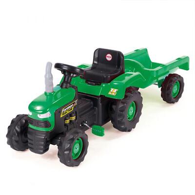 Ride On Tractor with Trailer, Dolu Children's Toy Car, Pedal