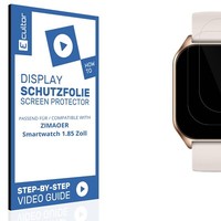 2X 3D Schutzfolie FüR Zimaoer Smartwatch 1.85 Zoll Display Folie Flexibel Full