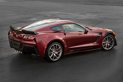 2016 Corvette Stingray Spice Red | Poster 24 x 36 inch | ready to ship |