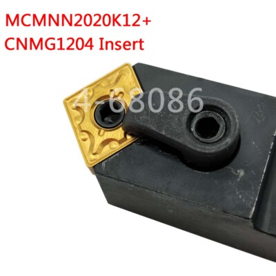 Inserti In Metallo Duro CNMG120408/CNMG432 - Rompitruciolo Per Lavorazione Acciaio, Rivestimento TiN, 10 Pezzi