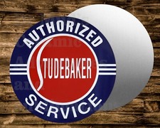 Replica Studebaker Round Sign  Wreaths Crafts Miniatures Projects