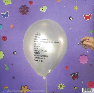 MAGENTA VINYL---- Olivia Rodrigo SOUR Walmart LP RECORD drivers