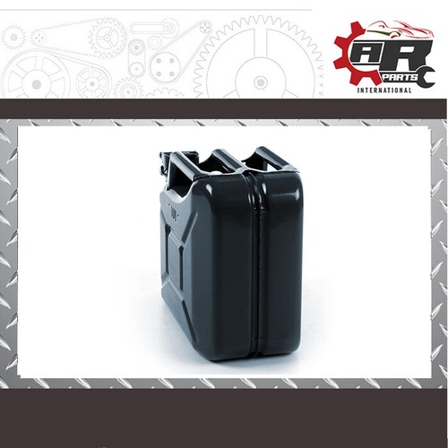 10lt BLACK Metal Jerry Gerry Can + Flexi Spout - Magazyn paliwa Benzyna DIESEL 10L - Zdjęcie 2 z 4
