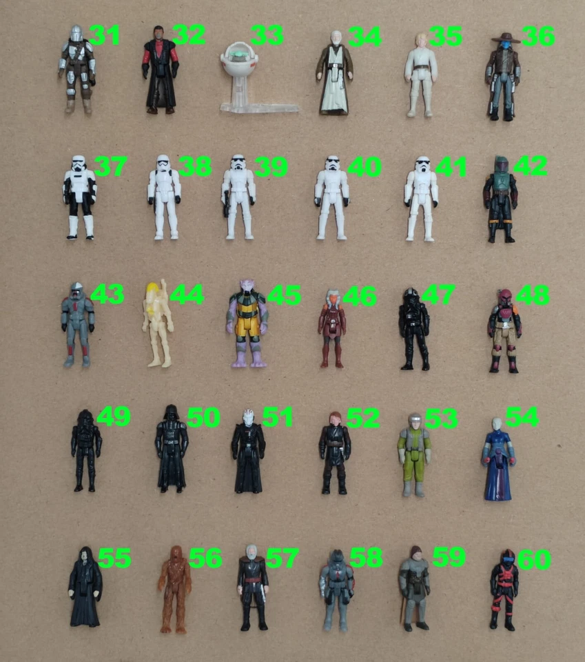 RARE 5PCS Star Wars Micro Galaxy Squadron Mini Figures/Machines Specified! - Image 2 of 4