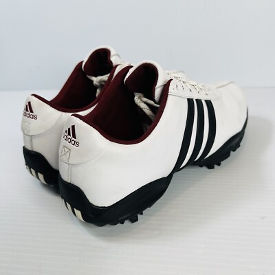 shoes vintage razor golf Evn　Traxion 激レア ADIDAS Z-Traxion White Black Leather Golf Shoes Size 6