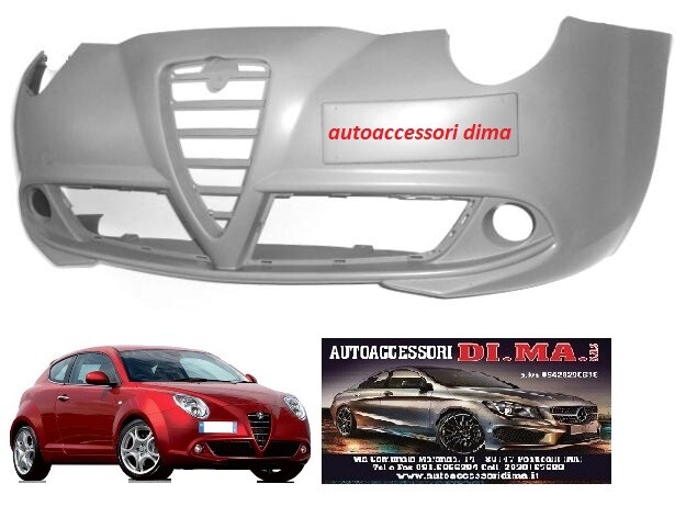 PARAURTI ANTERIORE ALFA ROMEO MITO DAL 2008 AL 2016 NUOVO spedizione gratis
