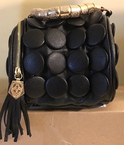 Button Black Small Brass Handle Purse Piece F1lJcK