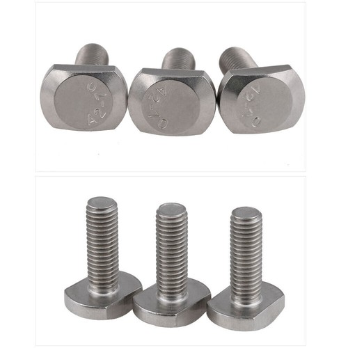 T-Slot Bolts T Track Bolts M5 M6 M8 M10 M12 M16 M20 Stainless Steel Screws Bolt - Picture 17 of 18