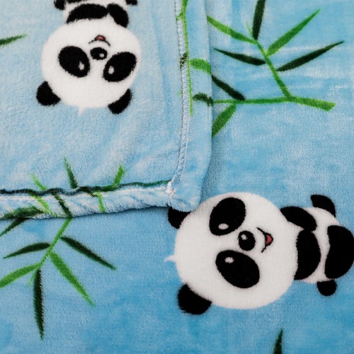 Baby Pandas Blanket Soft Plush Blanket Kid's Blanket 50x60in - Picture 6 of 8
