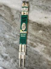 Vintage Susan Bates 10" Knitting Needles 10 Inch Luxite Size 5